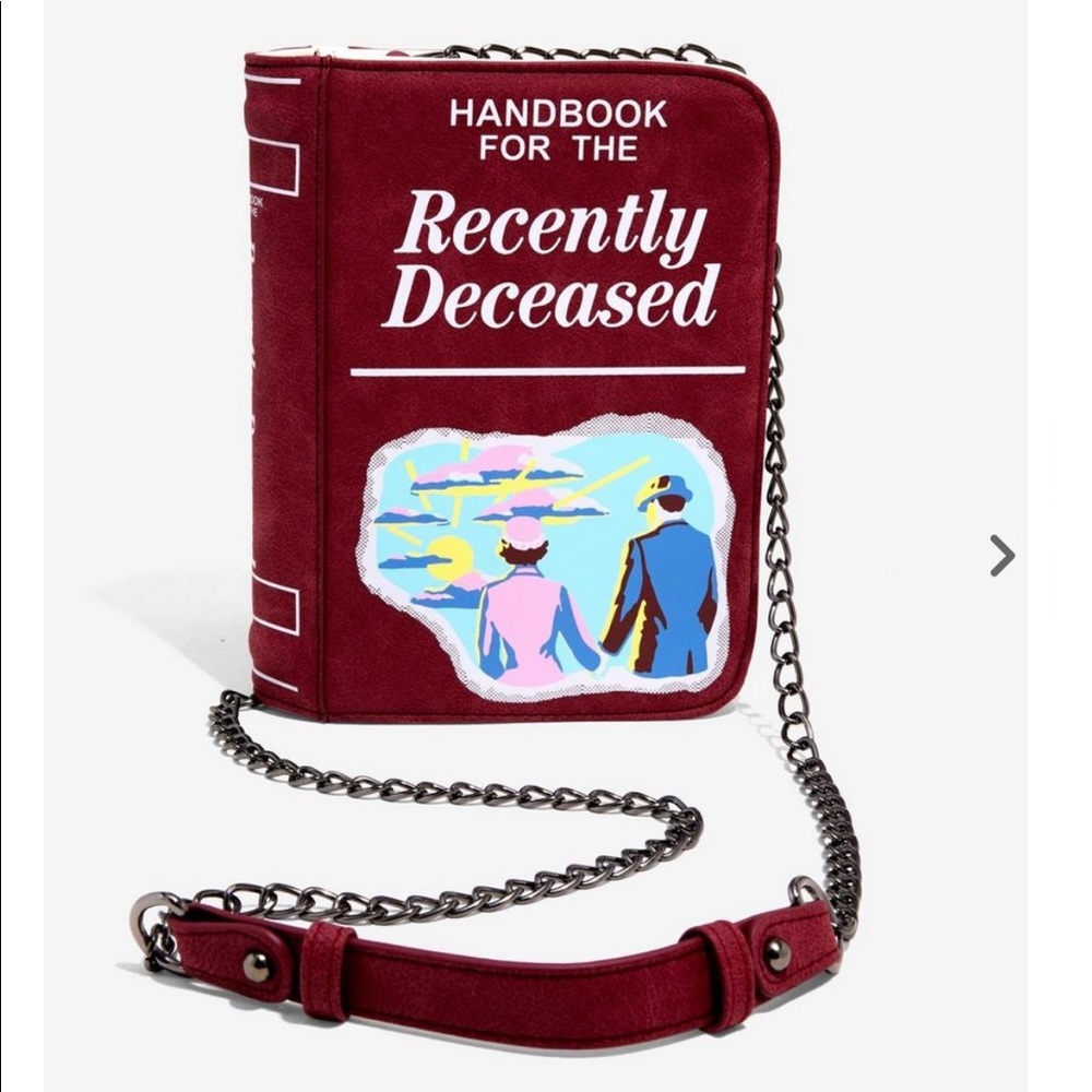 Beetlejuice Handbook For The Recently Deceased Crossbody Bag